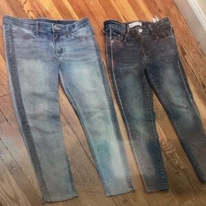 Stylish Kids Jeans in Gray and Black